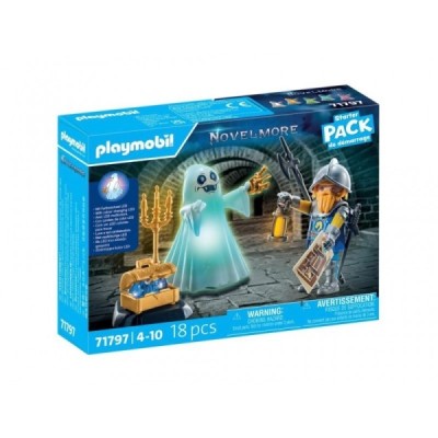 Playmobil 71797, Starter Pack Fantasma y caballero