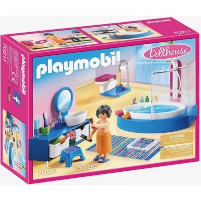 Playmobil 70211, Baño