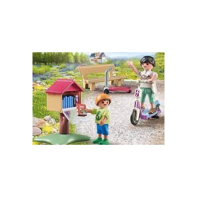 Playmobil 71511, Intercambio de libros