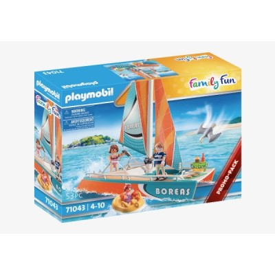 Playmobil 71043, Catamarán