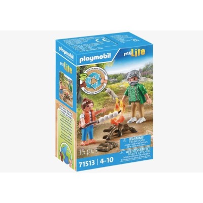 Playmobil 71513, Hoguera con malvaviscos