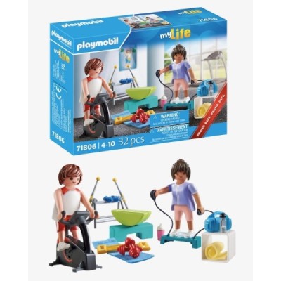Playmobil 71806, Entrenamiento fitness