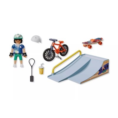 Playmobil 71798, Snowboarder con rampa
