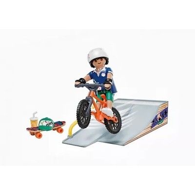 Playmobil 71798, Snowboarder con rampa