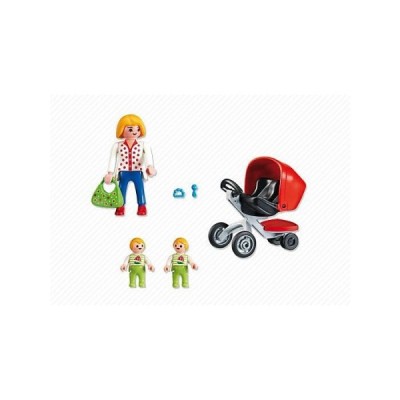 Playmobil 5573, Mamá con carrito de gemelos