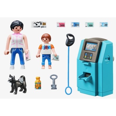 Playmobil 70439 Turistas con Cajero
