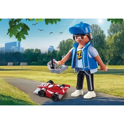 Playmobil 70561 Adolescente con coche RC
