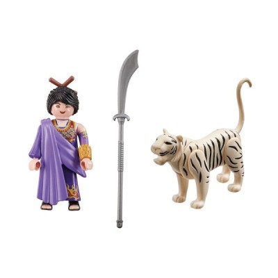 Playmobil 70382, Luchadora Asiática con Tigre