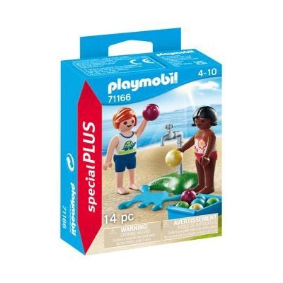 Playmobil 71166, Niños con globos de agua
