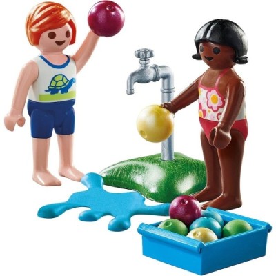 Playmobil 71166, Niños con globos de agua