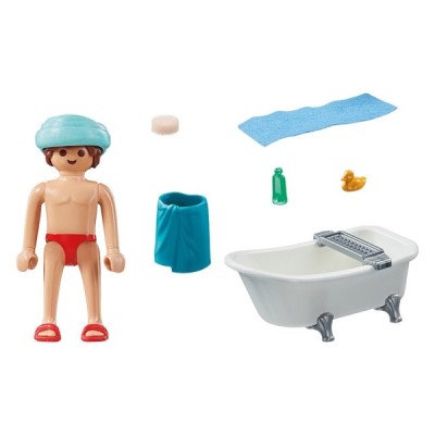 Playmobil 71167, Hombre en la bañera