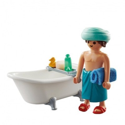 Playmobil 71167, Hombre en la bañera
