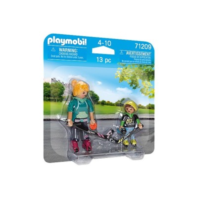 Playmobil 71209, Duo Pack Hockey sobre Patines