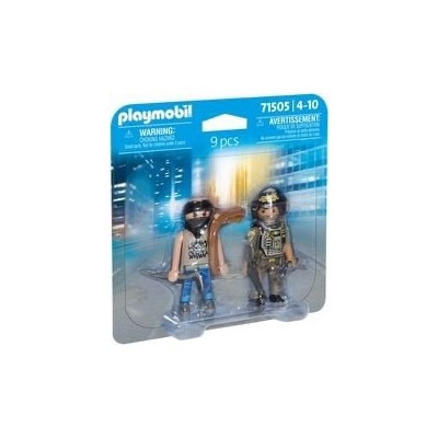 Playmobil 71505, Policía con ladrón