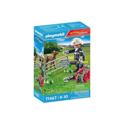 Playmobil 71467, Misión bomberos: rescate de anima
