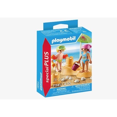 Playmobil 71581, Niños con castillo de arena