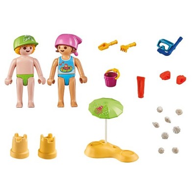 Playmobil 71581, Niños con castillo de arena