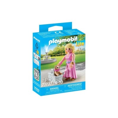 Playmobil 71737, It-girl con Chihuahua