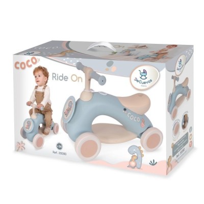 COCO, Mi primer correpasillos con ruedas de goma DE CUEVAS