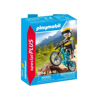 Playmobil 71756, Ciclista de montaña