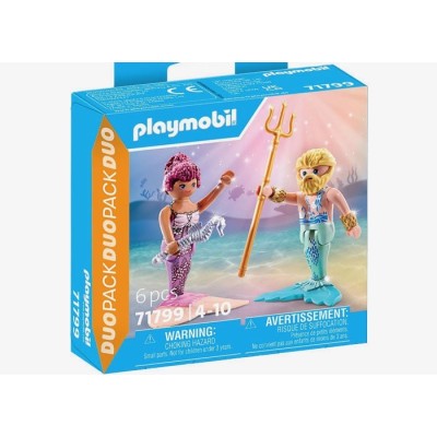 Playmobil 71799, Sirena y Tritón