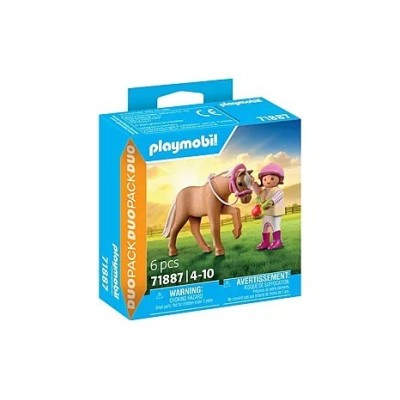 Playmobil 71887, Niña con poni