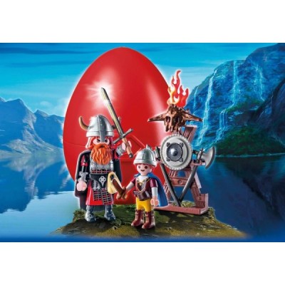 Playmobil 9209, Vikingos con escudo