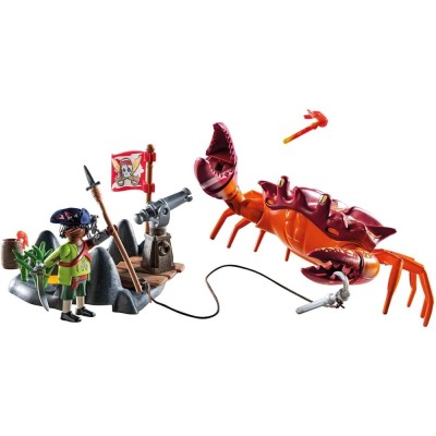Playmobil 71532, Batalla con el cangrejo gigante