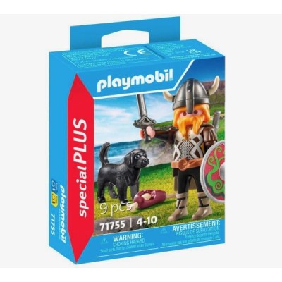 Playmobil 71755, Vikingo con perro guardián