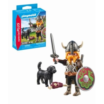 Playmobil 71755, Vikingo con perro guardián