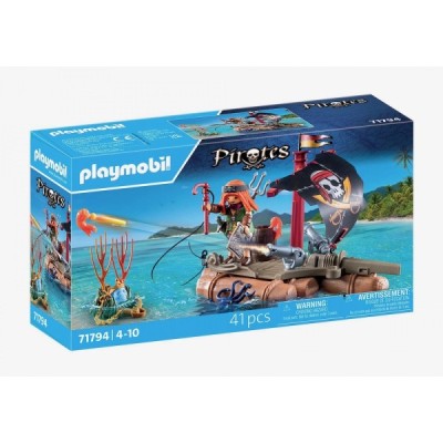 Playmobil 71794, Bote pirata con tesoro