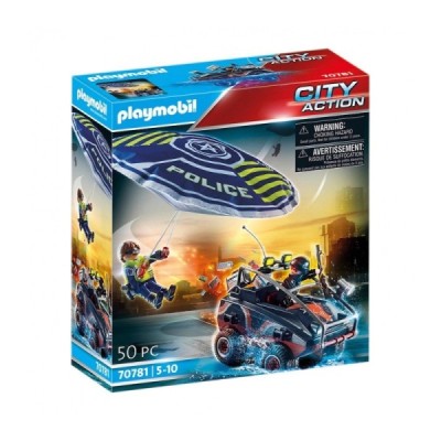 Playmobil 70781, Policía Paracaídas