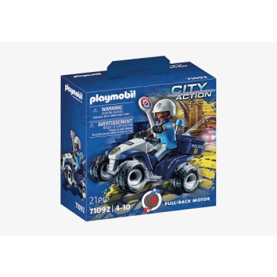 Playmobil 71092, Policía - speed quad