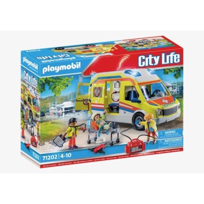 Playmobil 71202, Ambulancia con luz y sonido