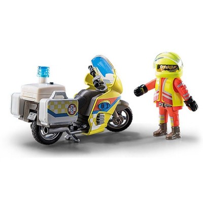 Playmobil 71205, Moto de emergencias con luz