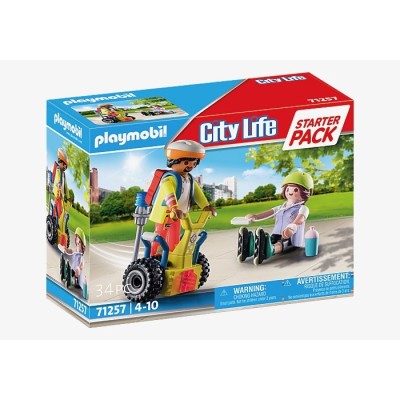 Playmobil 71257, Starter pack rescate con balance