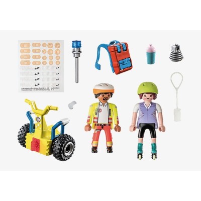 Playmobil 71257, Starter pack rescate con balance