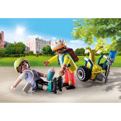 Playmobil 71257, Starter pack rescate con balance