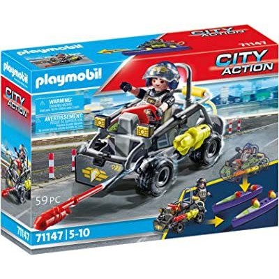Playmobil 71147, Fuerzas especiales - quad multite