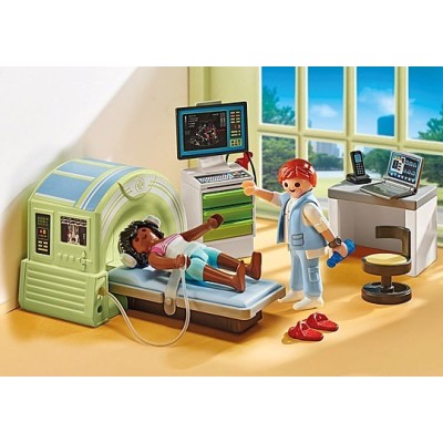 Playmobil 71618, Resonancia con paciente