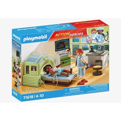 Playmobil 71618, Resonancia con paciente