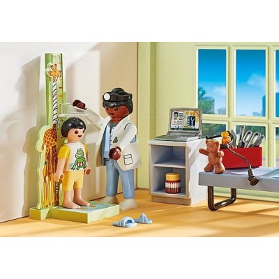 Playmobil 71619, Pediatra con osito de peluche