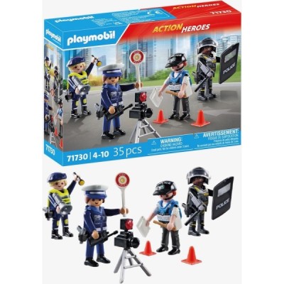 Playmobil 71730, Set de figuras de policía