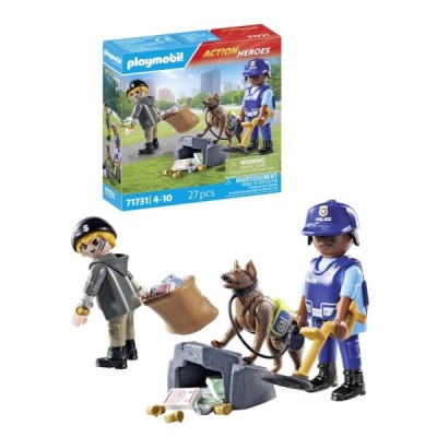 Playmobil 71731, Búsqueda policial