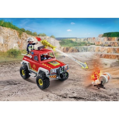 Playmobil 71824, Camión de bomberos