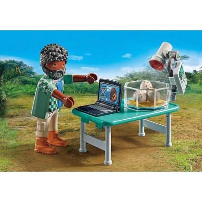 Playmobil 71523, Campamento de investigación