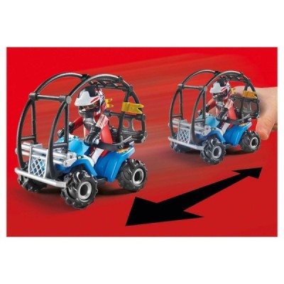 Playmobil 70820, Starter Pack Stuntshow Quad con R