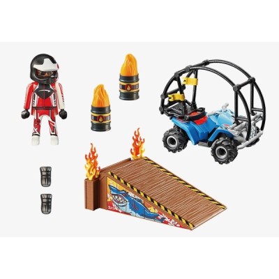 Playmobil 70820, Starter Pack Stuntshow Quad con R