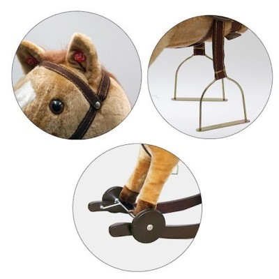 CABALLO BALANCIN CON RUEDAS TACHAN