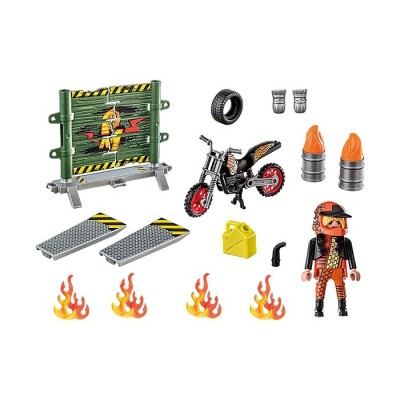 Playmobil 71256, Starter pack stuntshow moto